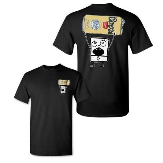 Two-sided Doodlebob Coors Barquet T-shirt, Funny Summer Graphic Tee, Trendy Outdoors Beer Lover Sweatshirt, Unisex Hoodie