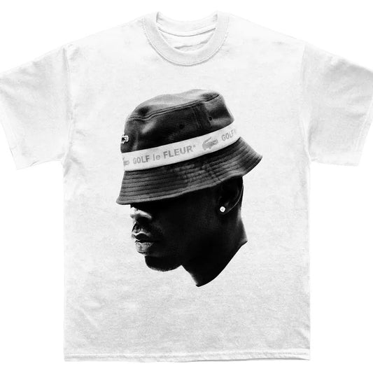 Tyler Bucket Hat Face T-shirt, Tyler The Creator Shirt, Tyler The Creator Merch, Vintage Creator Graphic Hip Hop, Casual, Classic Fashion Cotton Underwear Shirt Womenswear And Menswear T-Shirt, Graphic Tee