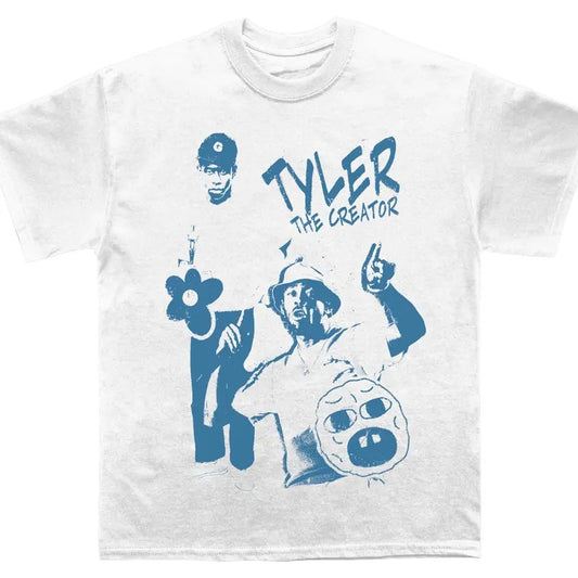 Tyler Silhouette T-shirt, Tyler The Creator Shirt, Tyler The Creator Merch, Vintage Creator Graphic Hip Hop, Casual, Classic Fashion Cotton Underwear Shirt Womenswear And Menswear T-Shirt, Graphic Tee