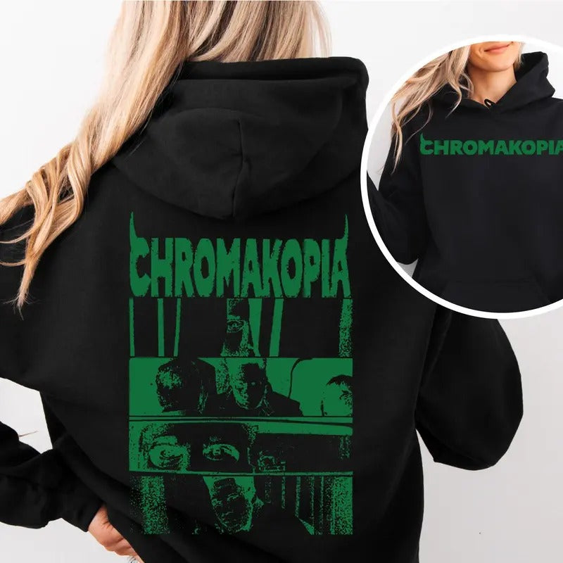 Tyler The Creator Chromakopia Hoodie, Vintage Hoodie, Music Lover Gift, Music Fan Gifts, Menswear Top, Womenswear Top Underwear Streetwear, Trendy Sweatshirt
