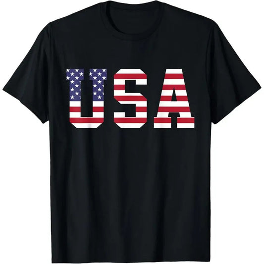 USA National American Flag 4th Of July T-Shirt made in usa