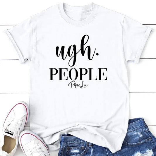 Ugh. People Hoodie, Printed in the USA hoodie #funny #cute #girly