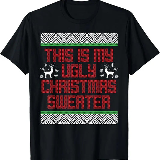 Ugly Christmas Sweaters Funny Xmas T-Shirt