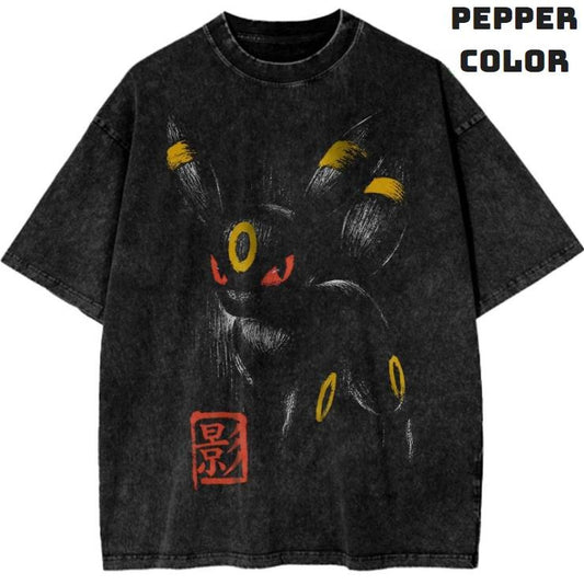 Umbreon Vintage Graphic Tees, Pokémon T-Shirt, Pokemon Shirts, Vacation Outfits, Unisex Anime Manga Shirt Top Menswear Womenswear Streetwear