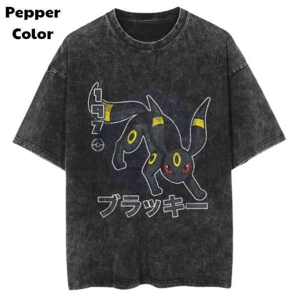 Umbreon Vintage Tee, Umbreon T-Shirt, Pokemon Graphic Tees, Pokemon Shirt, Unisex Anime Shirt, Menswear Womenswear Streetwear