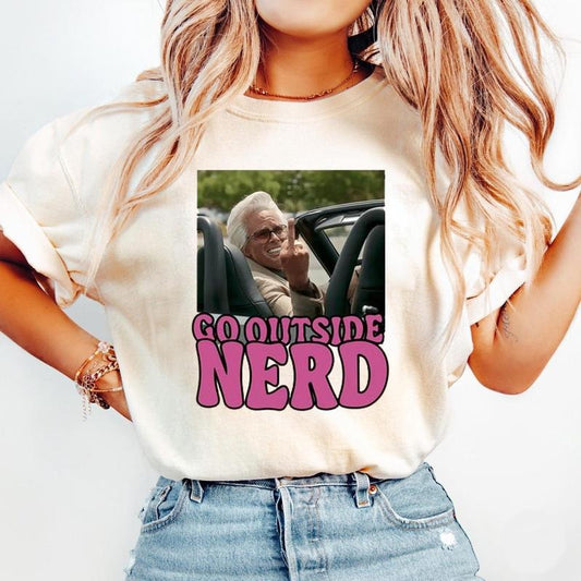 Uncle Baby Billy Go Outside Nerd T Shirt, The Righteous Gemstones Movie sweatshirt, hoodie Misbehavin Tour Unisex, Fck Meme shirt, Funny Moment