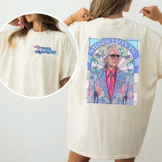 Uncle Baby Billy Shirt, Go Outside Nerd, Baby Billy Tour 1989, The Righteous Gemstones Movie, Misbehavin Tour Sweatshirt Baby Billy Fan Club