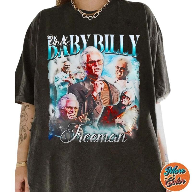 Uncle Baby Billy Tour 1989 Shirt, Go Outside Nerd Shirt, The Righteous Gemstones Movie Shirts, Cotton Unisex T-Shirt, Crew Neck, Size S- 3XL, Menswear Top, Womenswear Top Underwear Streetwear