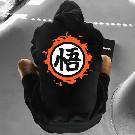Unisex Casual Dragon Ball Print Hoodie, Manga Hoodie For Men, Best Anime Hoodie, Gift For Anime Lovers, Anime Printed Shirt, DB Gift For Fans, Gift For Him, Gift For Her
