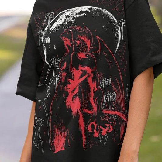 Unisex Devilman Crybaby Anime T-Shirt, Akira Fudo Manga Shirt Unisex 100% Cotton Black Shirt All Size
