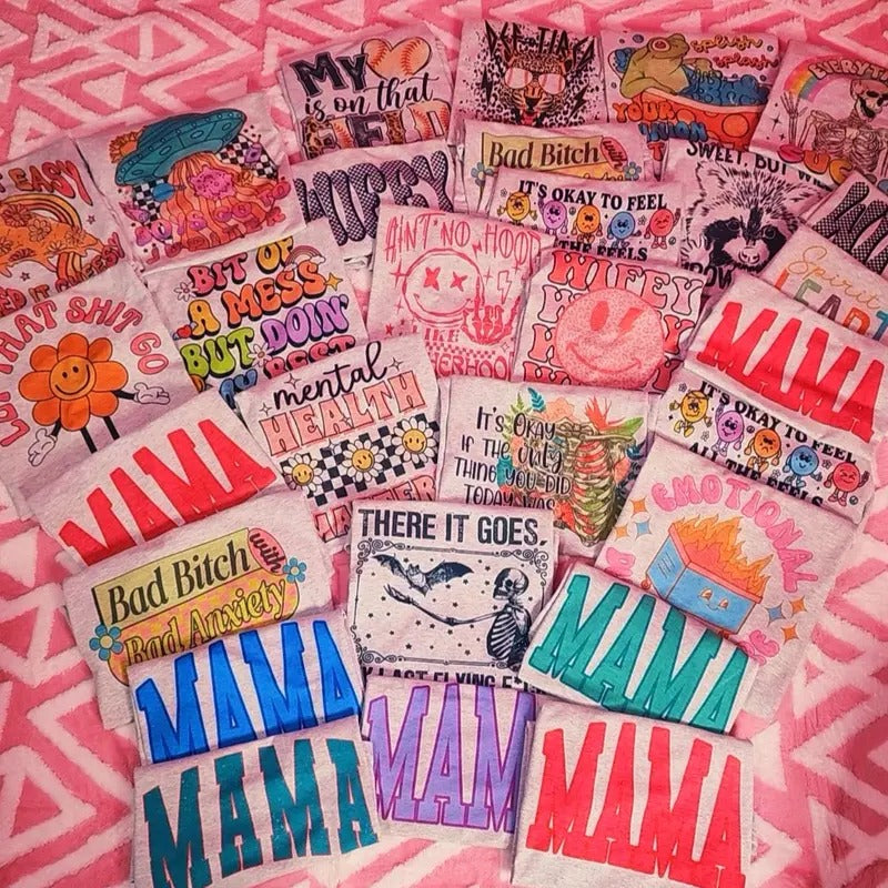 2 Themed Graphic TEE Shirt Bundle / Unisex Fit Choose your theme