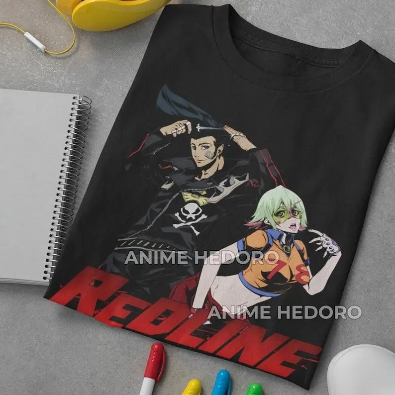 Unisex Redline Sonoshee McLaren Anime T-Shirt, Manga Sweet JP Shirt