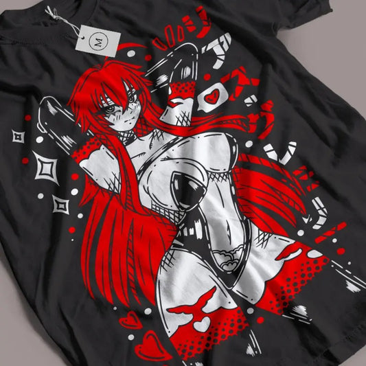 Unisex Waifu Material Anime TShirt, Maga Oscura Anime Girl Lewd Shirt, Anime Short Sleeve Shirt,Anime Graphic Short Sleeve Tee,Anime T-Shirt