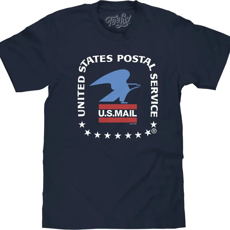 United States Postal Service U.S. Mail Eagle T-Shirt - Navy