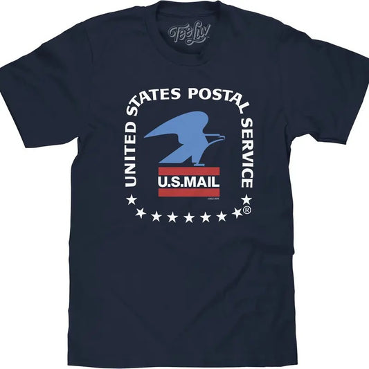 United States Postal Service U.S. Mail Eagle T-Shirt - Navy