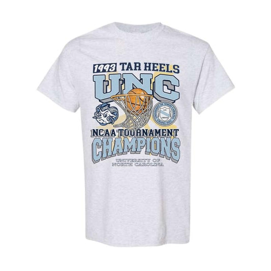University Of North Carolina Tournament Champs NCAA T-Shirt, Full Color, Full Size