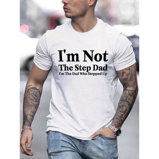 Unleash Your Inner Hero Dad - Bold Graphic Print T-Shirt for Men - Premium, Lightweight, Short Sleeve Tee Perfect for Summer Casual Wear Made in USA
