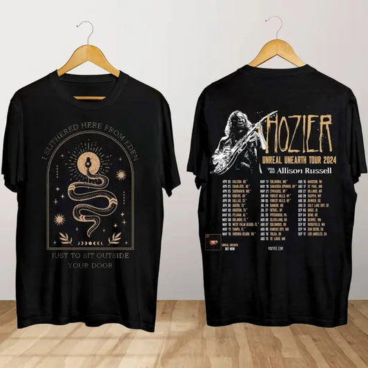 Unreal Unearth Tour 2024 Hozier Shirt