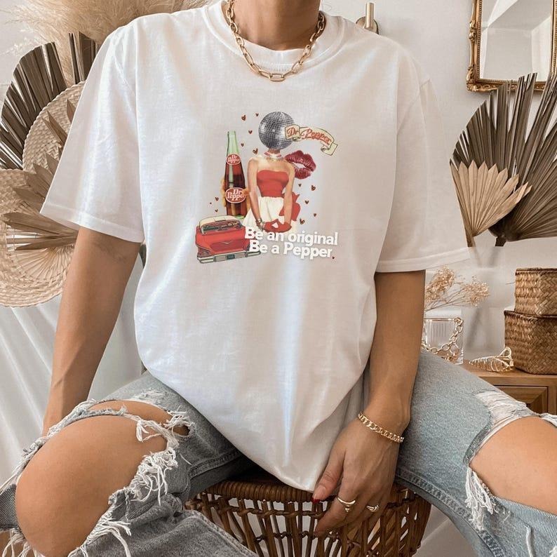 [Up To 5XL] Dr Pepper Shirt, , Soda Shirt, Vintage Soda, Trendy Tee, Soda Lover, Dr. Pepper T-Shirt