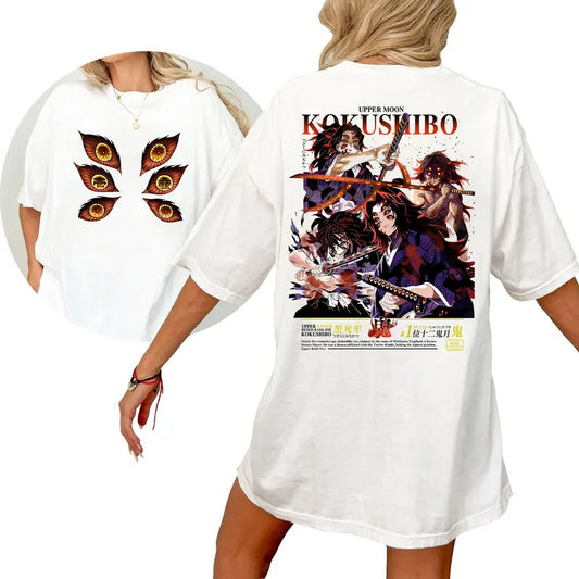 Upper Moon 1 Moon Breathing Funny DM Characters Tshirt Crewneck Hoodie Comfort Cotton