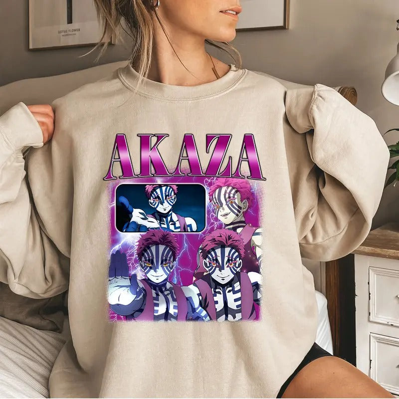 Upper Moon 3 DM Characters Shirt Crewneck Hoodie, Anime Otaku Shirt Comfort Cotton