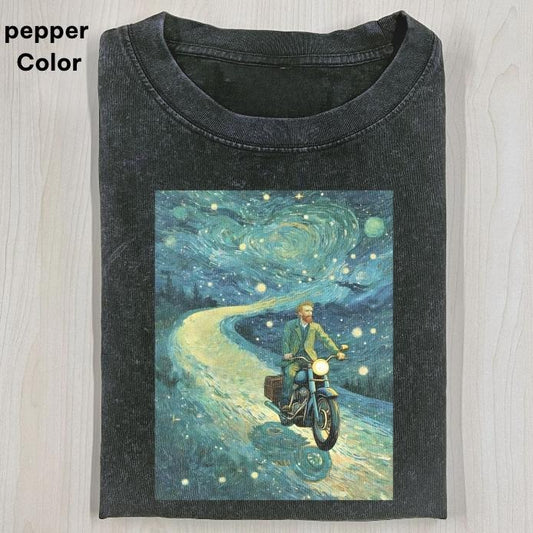VAN GOGH T-SHIRT, Vincent van Gogh (1853-1890) A Lane near Arles, 1888 T-shirt, Funny Graphic T-shirt, Unisex Movie Shirt
