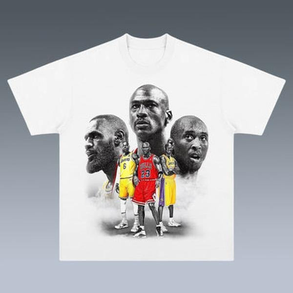 VINTAGE TEE | MICHAEL JORDAN-KOBE- LEBRON JAMES