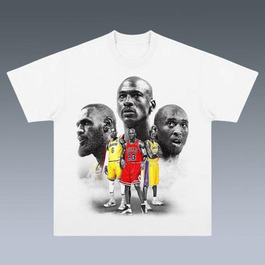 VINTAGE TEE | MICHAEL JORDAN-KOBE- LEBRON JAMES
