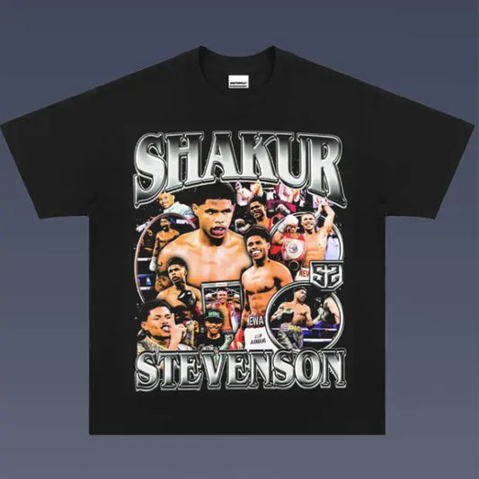 VINTAGE TEE | SHAKUR STEVENSON TEE, Prints Vintage T-Shirt, Boxing Shirt, UFC Shirt, Vintage Graphic Tee, Unisex T-Shirt, Gift All Menswear Top