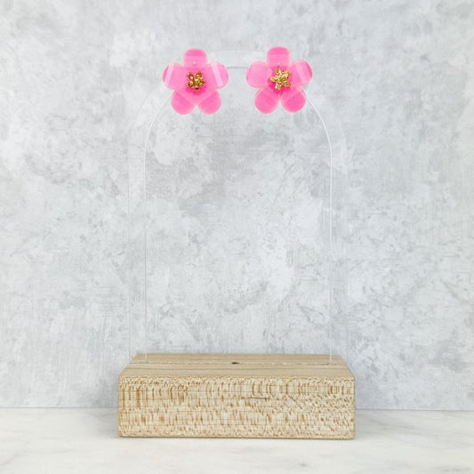 Vacay Away Flower Stud Earrings