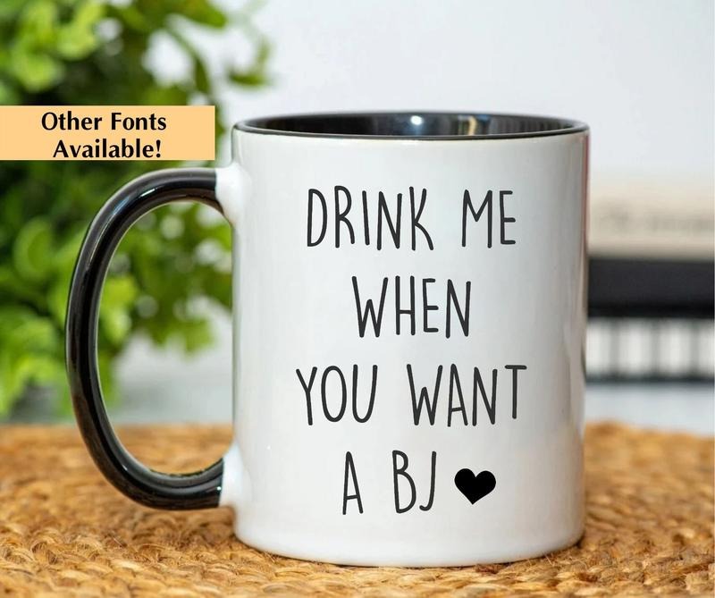 Valentine Gift Ideas, Funny Coffee Mug, Valentine Day Gift For Boyfriend Husband, Funny Couple Mug Naughty Anniversary, Hilarious Gift For Him, Valentines Coffee Mug, 11oz 15oz Ceramic Cup, Gifts For Valentines Day Drinkware Printed