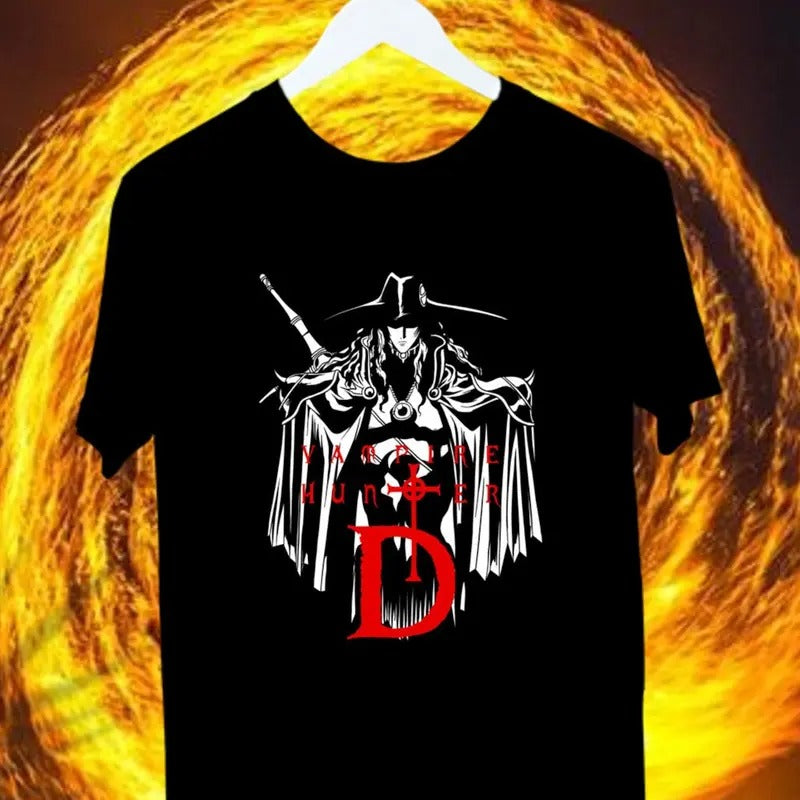 Vampire Hunter D T-shirt, Hideyuki Kikuchi, Japanese Shirt, Horror Anime Shirt, Manga Shirt, Unisex Jersey Short Sleeve Tee