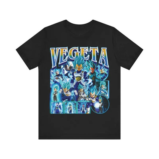 Vegeta Blue Shirt Vegeta Super Saiyan Blue Dragonball Anime T-Shirt, Sweatshirt, Hoodie