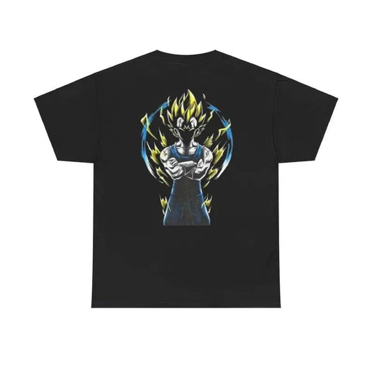 Vegeta Saiyan Pride T Shirt , Dragon Ball Z Unisex T-Shirt, Super Saiyan Graphic, Anime Streetwear, Anime Lovers, Iconic Saiyan Shirt