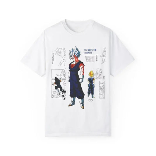 Vegito T-Shirt, Dragon Ball Z Shirt, Vintage Anime Graphic Tee, Goku And Vegeta Graphic T-Shirt, Dragon Ball Shirt, Gift Fans Dragon Ball, Gift Anime Fans