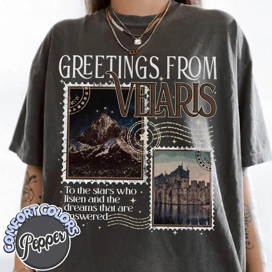 Velaris Acotar Shirt, Velaris City Of Starlight, The Night Court Shirt, Sjm Merch Shirt, Court Of D, Unisex Tshirt Funny Birthday Cotton Tee Vintage