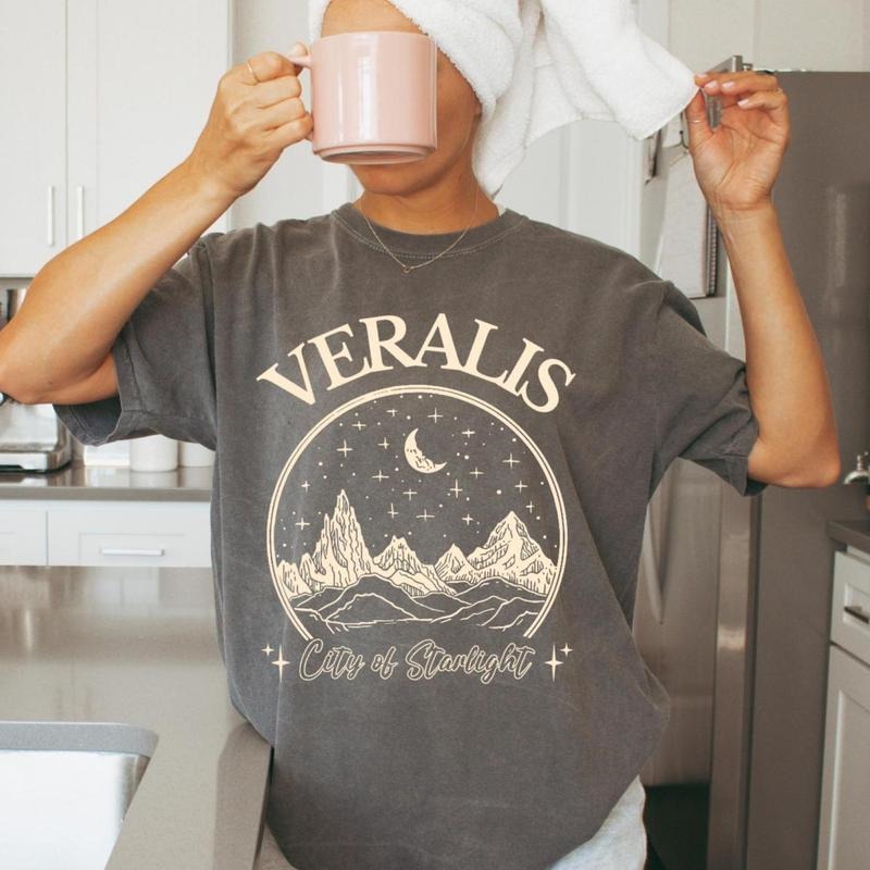 Velaris Shirt - A Court of Thorns and Roses Inspired T-shirt, To the Stars Who Listen, Book Lover Tee, Rhysand Feyre Fan, Full