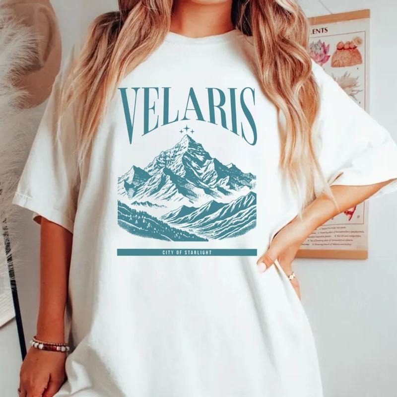 Velaris Sweatshirt Acotar Sweatshirt, Acotar Merch, Acomaf Sweatshirt, Bookish Merch, Sarah J Maas, Velaris Hoodie, Unisex Sweater Pullover Tee