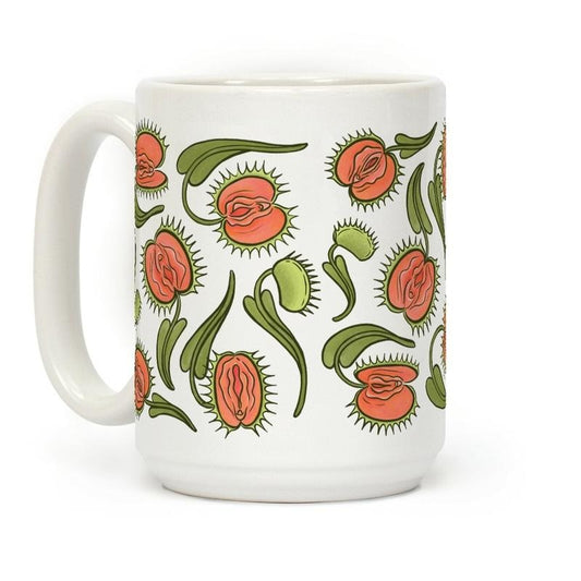 Venus Flytrap Vulvas Coffee Mug 11oz-15oz, funny Coffee Mug, Gift Ideas