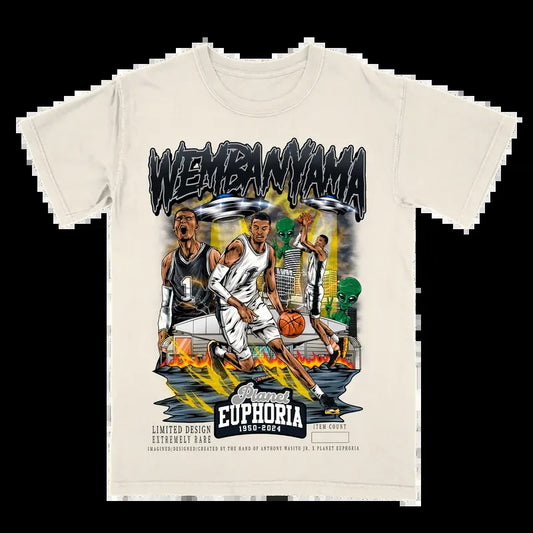 Victor Wembanyama V2  Tee | Vintage Tee Graphic T-Shirt Sweatshirt Hoodie | Sport Tee - Gift For Fan