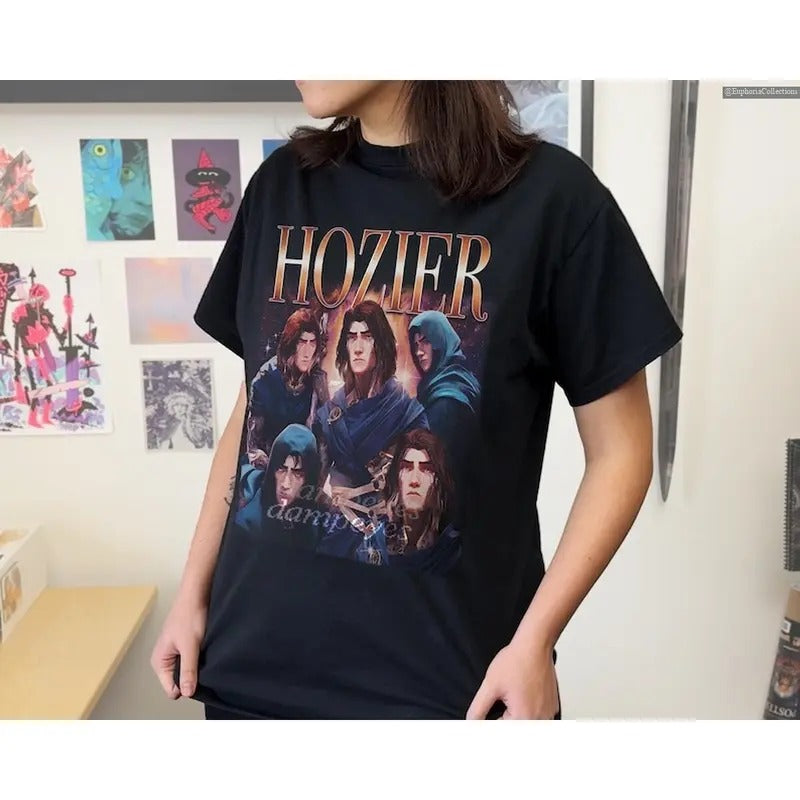 Viktor #Hozier Arcane TFT League of Legends Shirt, Unisex Heavy Cotton Vintage-style Gaming LOL Game Tee , Global Trending Outfits