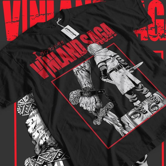 Viland Saga Viking Anime T-shirt & Sweatshirt, Thorfinn Son of Thors Graphic Tee, Vintage Oversized Unisex Streetwear, Manga Gift For Men Women