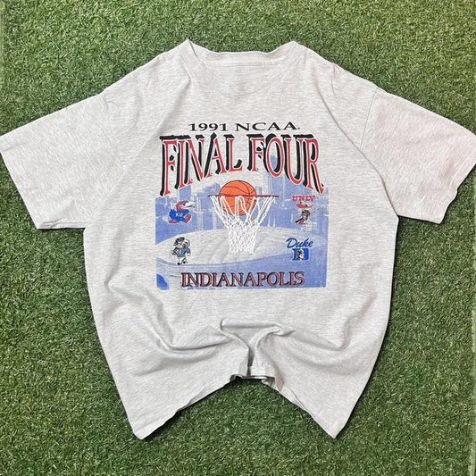 Vintage 1991 NCAA Basketball Finals Four Tee