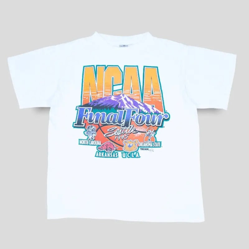 Vintage 1995 NCAA Final Four Basic T-shirt, Sport Fan, Basketball Cotton T-shirt