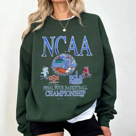 Vintage 1995 NCAA Final Four Championship Unisex Classic Sweatshirt, Unisex Crewneck Sweatshirt. Menswear Soft