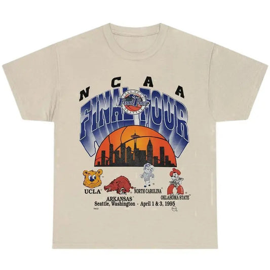 Vintage 1995 NCAA Final Four T-Shirt, Vintage Sport Teams NCAA Collection Unisex T-Shirt