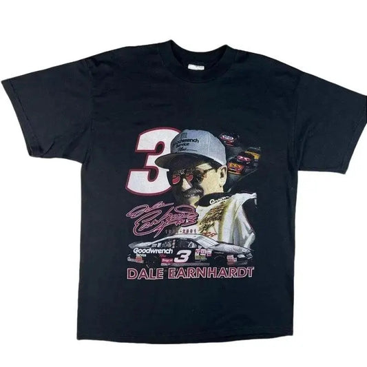 Vintage 2001 Dale Earnhardt NASCAR T-Shirt With Retro Style, Sporty Tshirt, Men's Clothes, Men's Tshirt Casual Classic