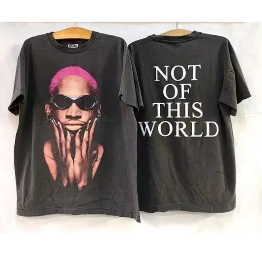 Vintage 90's Dennis Rodman, 2 Side Unisex Tshirt, For men, for women crewneck, trendy shirt 2024