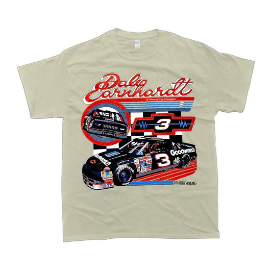 Vintage 90s Dale Earnhardt Nascar Unisex Softstyle Tshirt, Sporty Shirt, Unisex Tshirt, Men's Tshirt, Men's Clothes, Women's Tshirt, Streetwear Top Classic