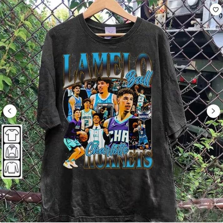 Vintage 90s Graphic Style LaMelo Ball T-shirt - LaMelo Ball Vintage T-shirt - Stephen Curry Vintage Tee For Man and Woman Unisex T-shirt, Gift For Fan
